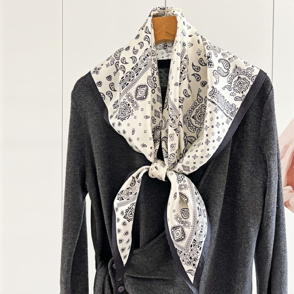 MaraSilk Pure Mulberry Silk Scarf - Diamond Twill MS642