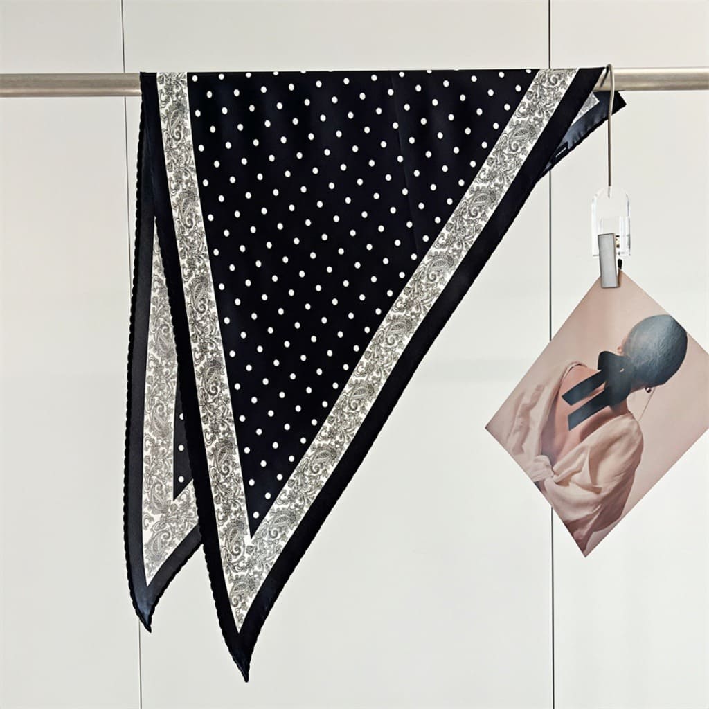 MaraSilk Pure Mulberry Silk Scarf - Diamond Twill MS642 51" x 33" x 33" MS64204