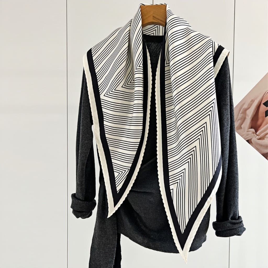 MaraSilk Pure Mulberry Silk Scarf - Diamond Twill MS642