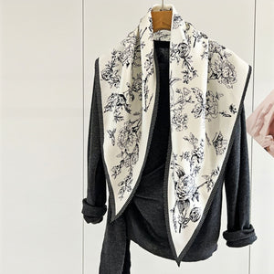 MaraSilk Pure Mulberry Silk Scarf - Diamond Twill MS642