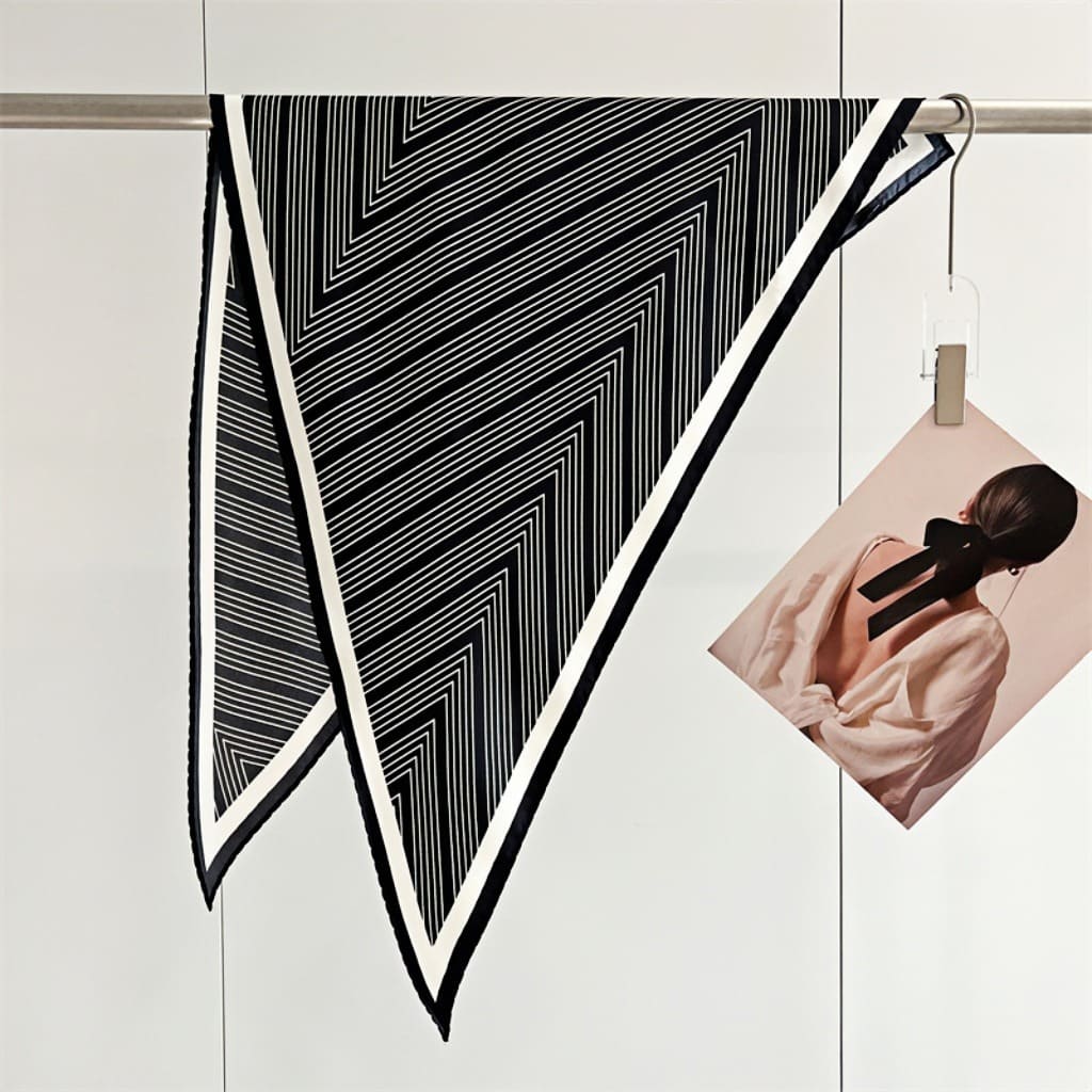 MaraSilk Pure Mulberry Silk Scarf - Diamond Twill MS642 51" x 33" x 33" MS64202