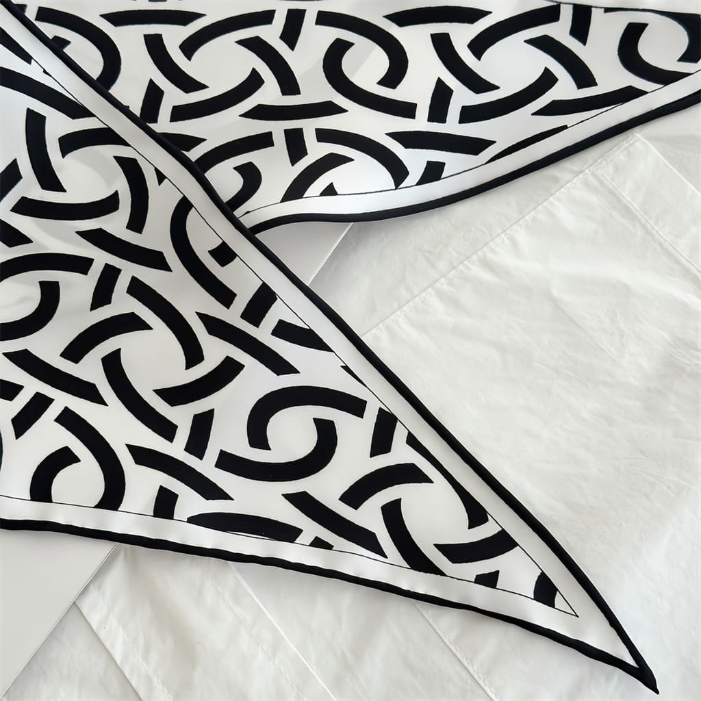 MaraSilk Pure Mulberry Silk Scarf - Diamond Twill MS844