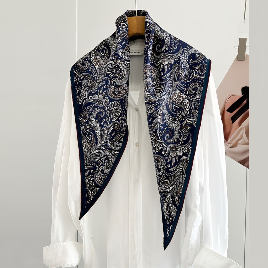 MaraSilk Pure Mulberry Silk Scarf - Diamond Twill MS844