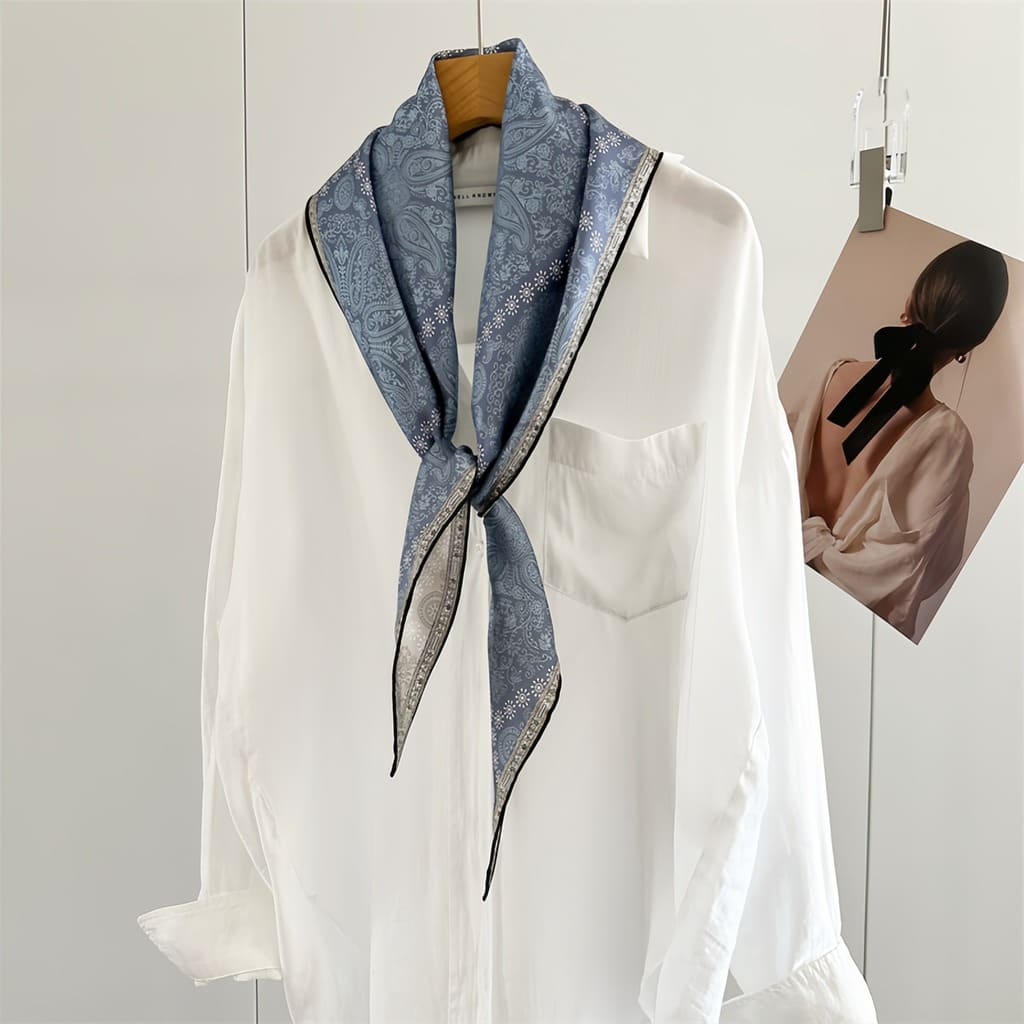 MaraSilk Pure Mulberry Silk Scarf - Diamond Twill MS844