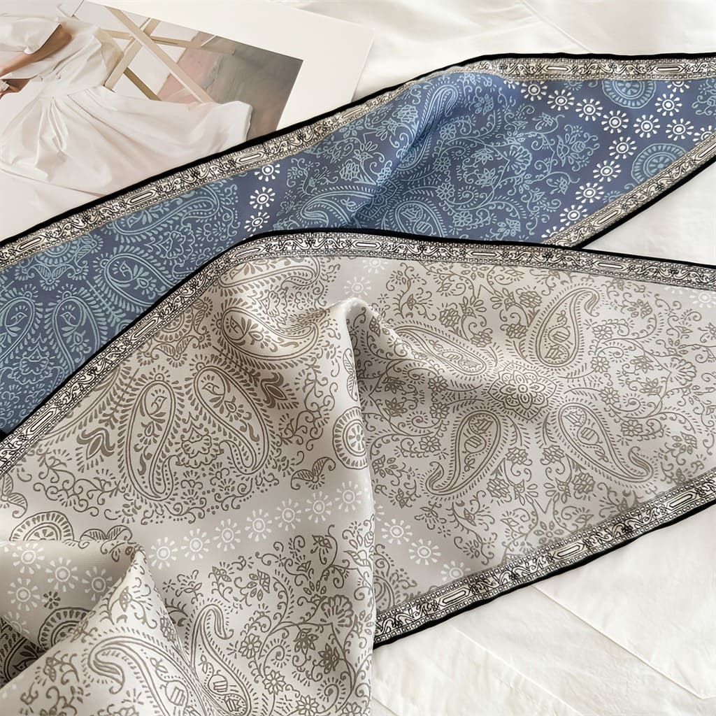 MaraSilk Pure Mulberry Silk Scarf - Diamond Twill MS844