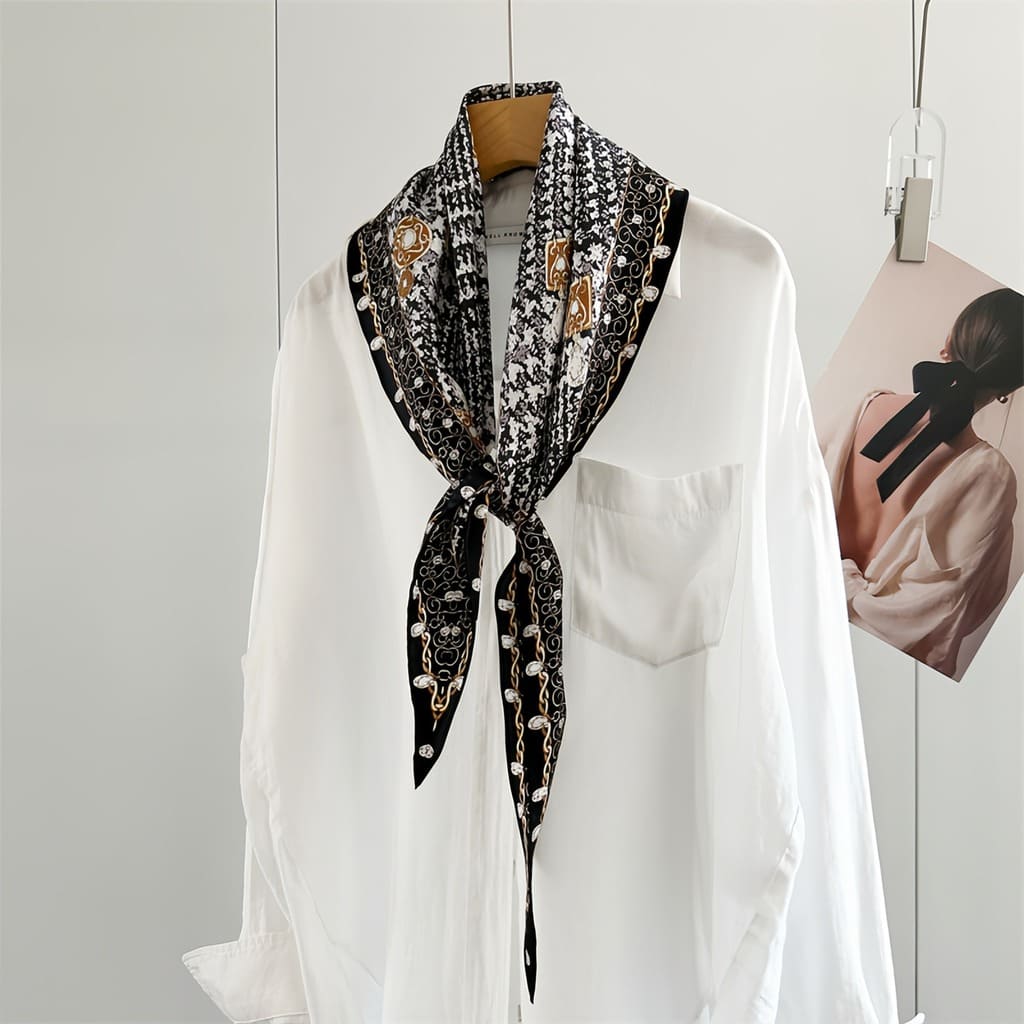 MaraSilk Pure Mulberry Silk Scarf - Diamond Twill MS844