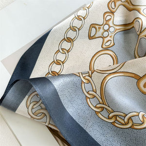 MaraSilk Pure Mulberry Silk Scarf - Oblong Crepe Satin MS1028