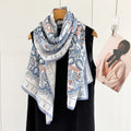 MaraSilk Pure Mulberry Silk Scarf - Oblong Crepe Satin MS1029
