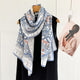MaraSilk Pure Mulberry Silk Scarf - Oblong Crepe Satin MS1029