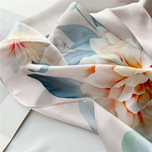 MaraSilk Pure Mulberry Silk Scarf - Oblong Crepe Satin MS602