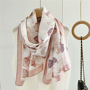 MaraSilk Pure Mulberry Silk Scarf - Oblong Crepe Satin MS602