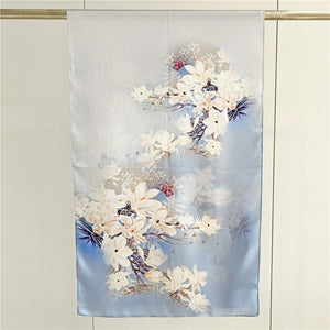 MaraSilk Pure Mulberry Silk Scarf - Oblong Crepe Satin MS602