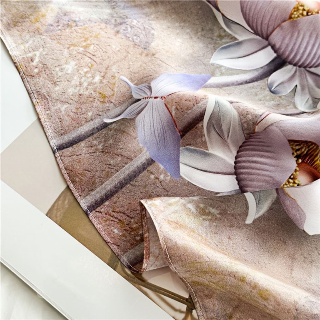 MaraSilk Pure Mulberry Silk Scarf - Oblong Crepe Satin MS602
