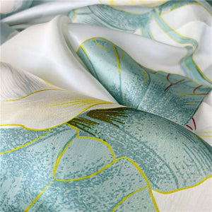 MaraSilk Pure Mulberry Silk Scarf - Oblong Crepe Satin MS604