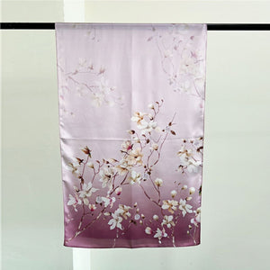 MaraSilk Pure Mulberry Silk Scarf - Oblong Crepe Satin MS606 66" x 21" MS60603