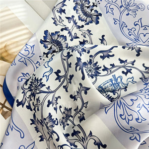 MaraSilk Pure Mulberry Silk Scarf - Oblong Crepe Satin MS609