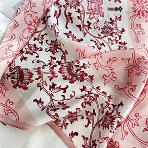 MaraSilk Pure Mulberry Silk Scarf - Oblong Crepe Satin MS609