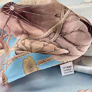 MaraSilk Pure Mulberry Silk Scarf - Oblong Crepe Satin MS610