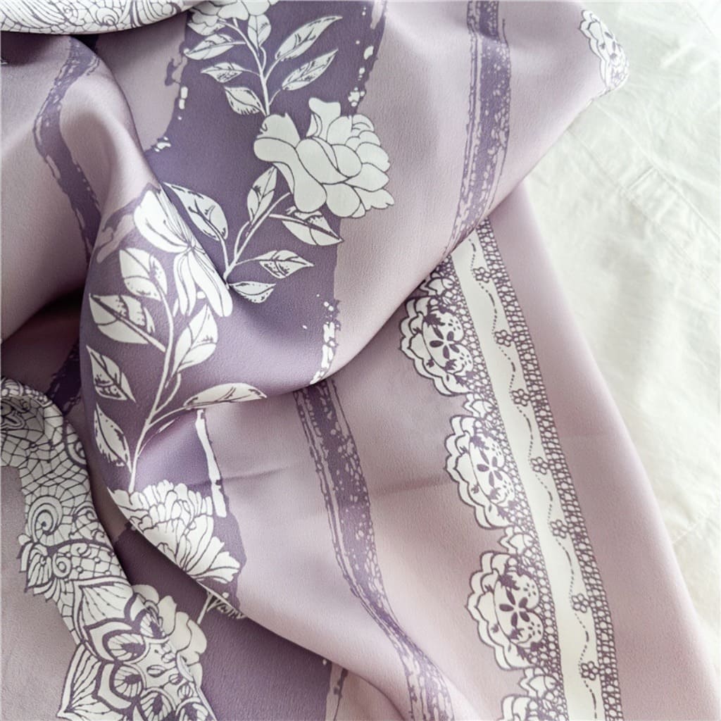 MaraSilk Pure Mulberry Silk Scarf - Oblong Crepe Satin MS613