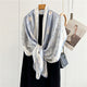 MaraSilk Pure Mulberry Silk Scarf - Oblong Crepe Satin MS613