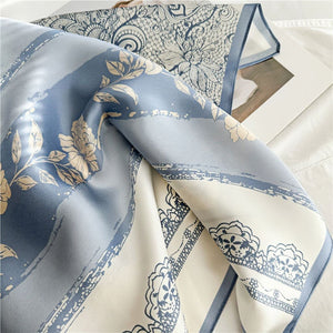 MaraSilk Pure Mulberry Silk Scarf - Oblong Crepe Satin MS613