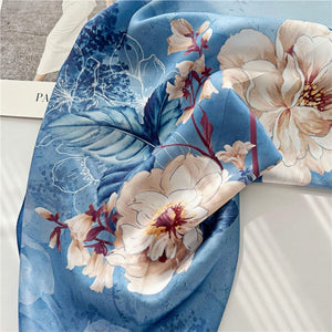MaraSilk Pure Mulberry Silk Scarf - Oblong Crepe Satin MS614