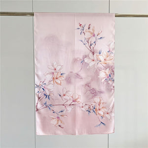 MaraSilk Pure Mulberry Silk Scarf - Oblong Crepe Satin MS617 66" x 21" MA61703