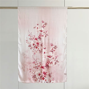 MaraSilk Pure Mulberry Silk Scarf - Oblong Crepe Satin MS617 66" x 21" MA61706