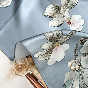 MaraSilk Pure Mulberry Silk Scarf - Oblong Crepe Satin MS618