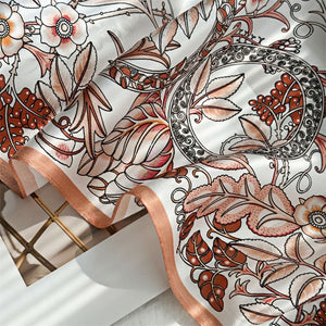 MaraSilk Pure Mulberry Silk Scarf - Oblong Crepe Satin MS622