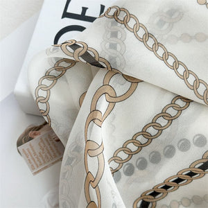 MaraSilk Pure Mulberry Silk Scarf - Oblong Georgette MS1010