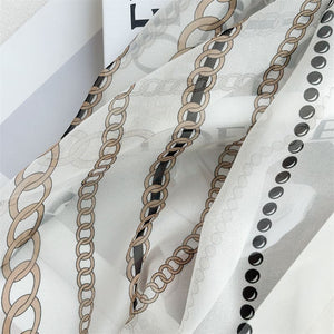MaraSilk Pure Mulberry Silk Scarf - Oblong Georgette MS1010