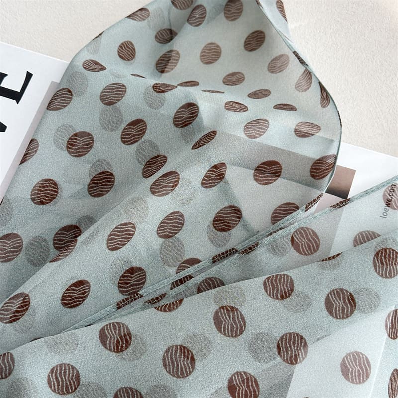 MaraSilk Pure Mulberry Silk Scarf - Oblong Georgette MS1026