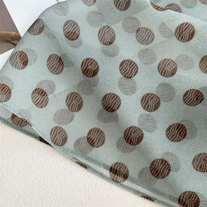 MaraSilk Pure Mulberry Silk Scarf - Oblong Georgette MS1026