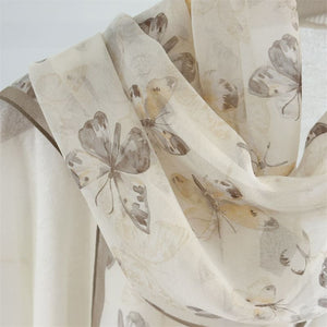 MaraSilk Pure Mulberry Silk Scarf - Oblong Georgette MS1027