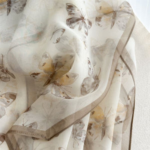 MaraSilk Pure Mulberry Silk Scarf - Oblong Georgette MS1027