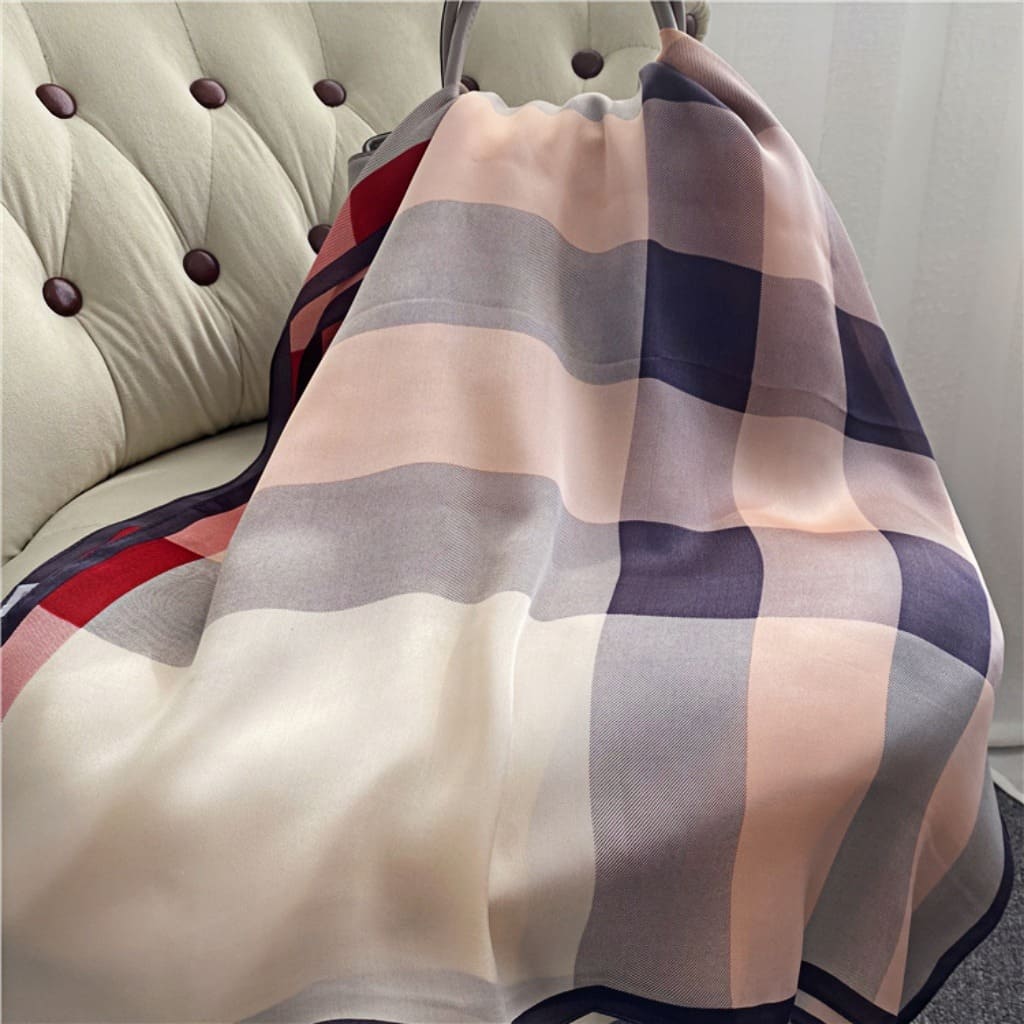 MaraSilk Pure Mulberry Silk Scarf - Oblong Georgette MS572