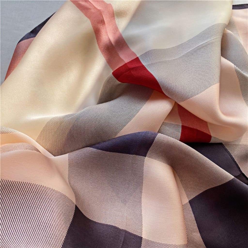 MaraSilk Pure Mulberry Silk Scarf - Oblong Georgette MS572