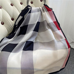 MaraSilk Pure Mulberry Silk Scarf - Oblong Georgette MS572