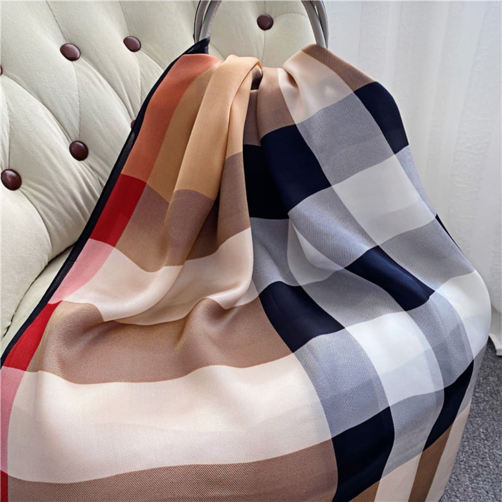 MaraSilk Pure Mulberry Silk Scarf - Oblong Georgette MS572