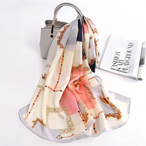 MaraSilk Pure Mulberry Silk Scarf - Oblong Georgette MS574 71" x 26" MS57403