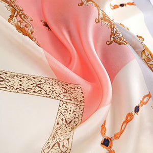 MaraSilk Pure Mulberry Silk Scarf - Oblong Georgette MS574