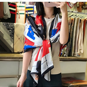 MaraSilk Pure Mulberry Silk Scarf - Oblong Georgette MS574