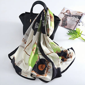 MaraSilk Pure Mulberry Silk Scarf - Oblong Georgette MS574 71" x 26" MS57401