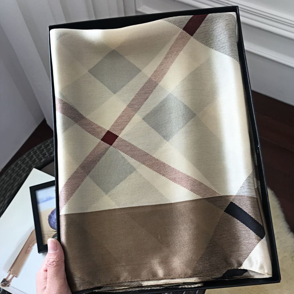 MaraSilk Pure Mulberry Silk Scarf - Oblong Georgette MS575 71" x 26" MS57501