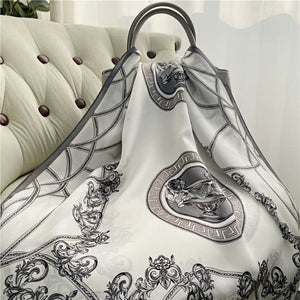 MaraSilk Pure Mulberry Silk Scarf - Oblong Georgette MS577