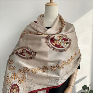 MaraSilk Pure Mulberry Silk Scarf - Oblong Georgette MS577