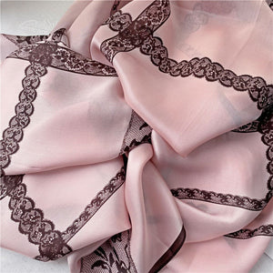 MaraSilk Pure Mulberry Silk Scarf - Oblong Georgette MS578