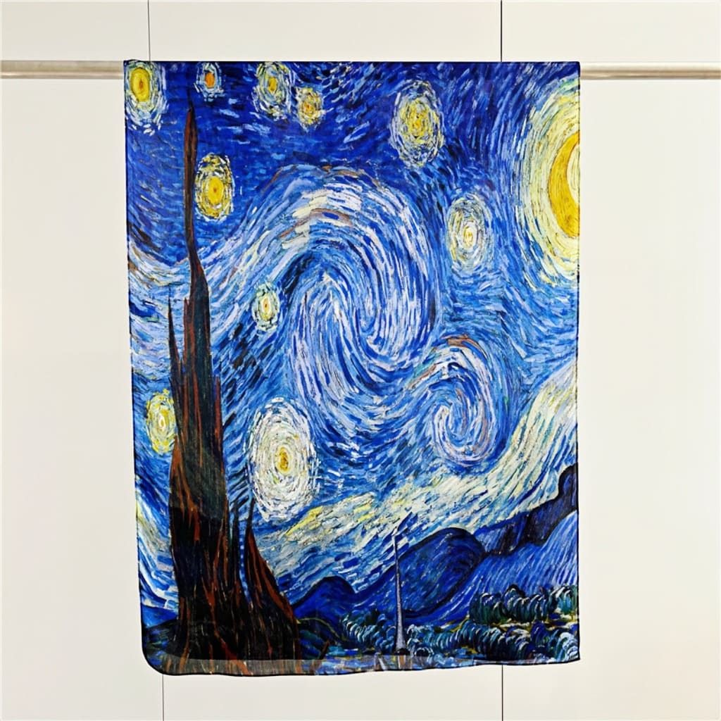 MaraSilk Pure Mulberry Silk Scarf - Oblong Georgette MS581