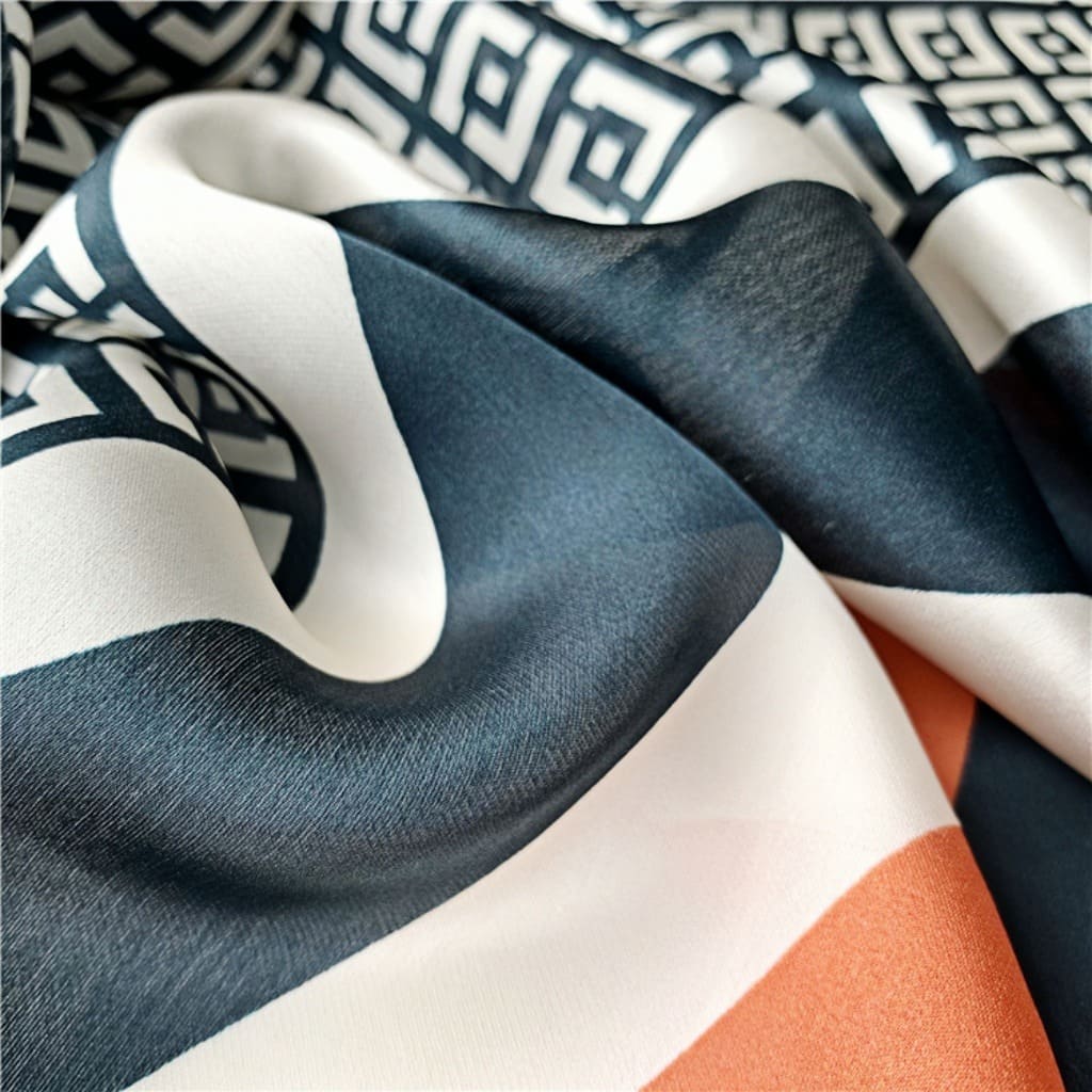 MaraSilk Pure Mulberry Silk Scarf - Oblong Georgette MS585